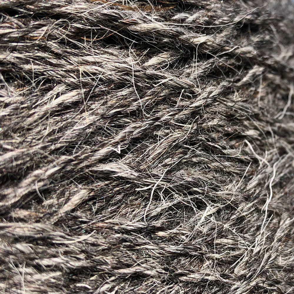 fibres de laine naturelles, fil